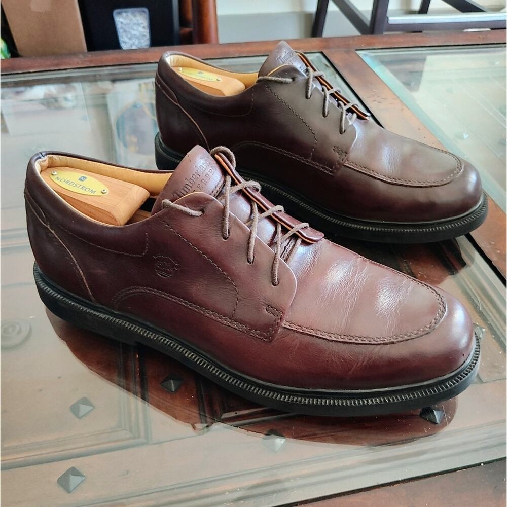 Timberland Brown Genuine Leather Shoes Size 11.5